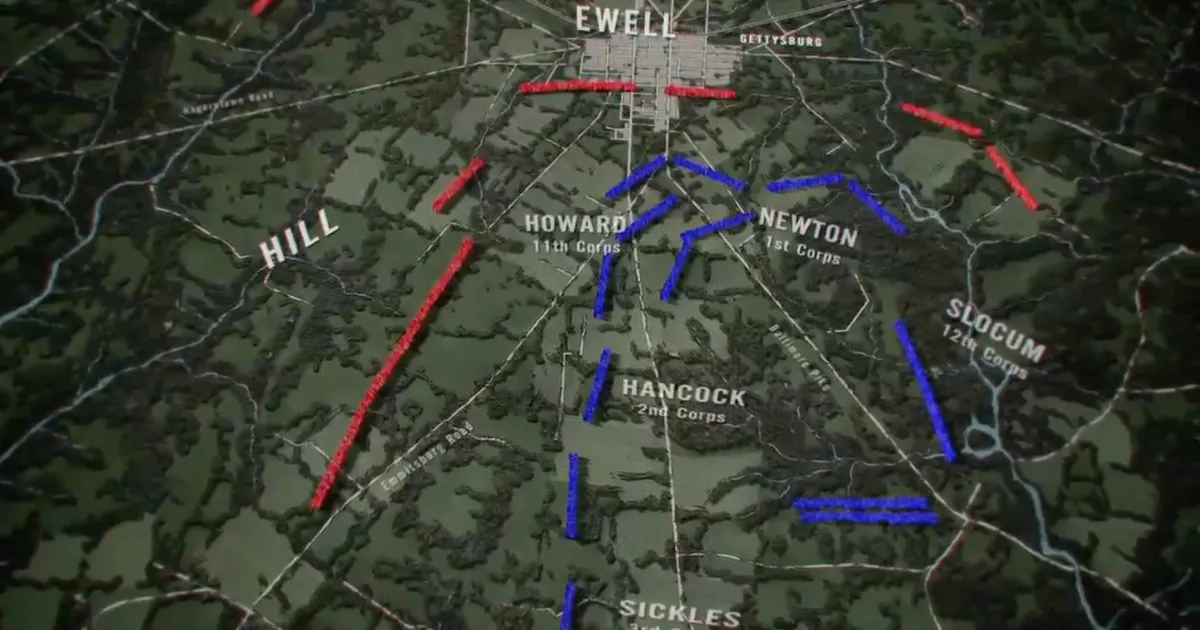 Gettysburg Animated Map | American Battlefield Trust