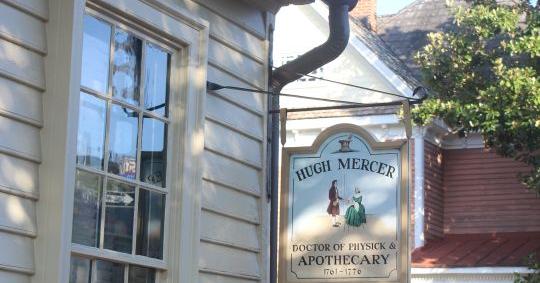 Hugh Mercer Apothecary Shop  National Trust for Historic Preservation