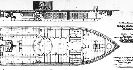 Uss Monitor Cutaway