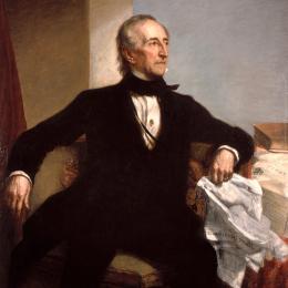 Portrait of President John Tyler