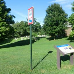 Friendsville Underground Railroad Station Marker, Friendsville, Tenn.