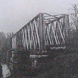 Period photo of Big Harpeth No. 7 Bridge