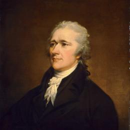 Portrait of Alexander Hamilton