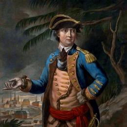Portrait of young Benedict Arnold