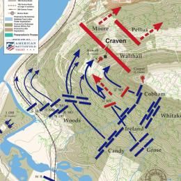 Chattanooga | Lookout Mountain (Close Up) | Nov 24, 1863