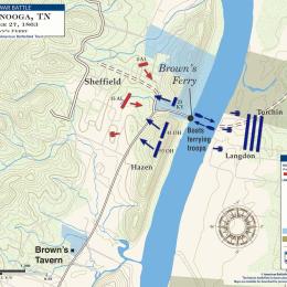 Chattanooga | Browns Ferry | Oct 27, 1863