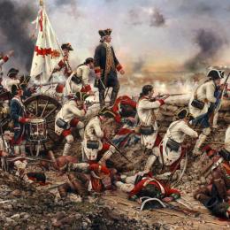 Augusto Ferrer-Dalmau's Por España y por el Rey, Gálvez en América, painted in 2015.