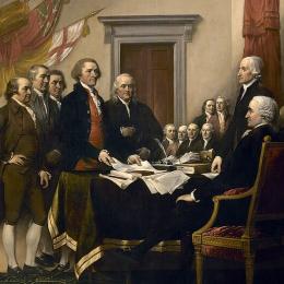 Declaration of Independence (1819) by John Trumbull