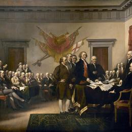Declaration of Independence (1819) by John Trumbull