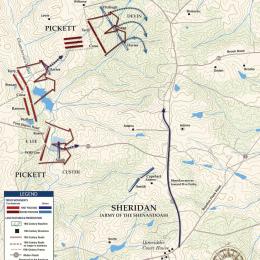 Dinwiddie Court House | First and Second Positions | Mar 31, 1865