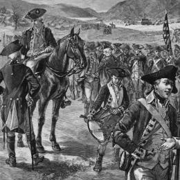 Disbanding the Continental Army, at New Windsor, New York, November 3, 1783