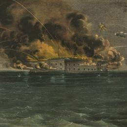 Bombardment of Fort Sumter, Charleston Harbor: 12th & 13th of April, 1861
