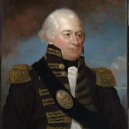 Portrait of James Wilkinson in military uniform