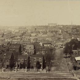 Richmond, Virginia, April, 1865, looking westward