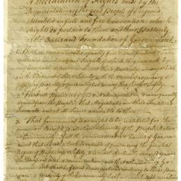 Virginia Declaration of Rights