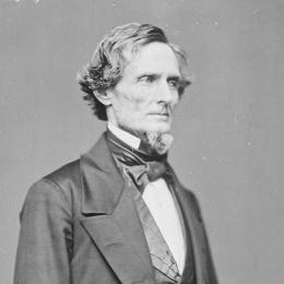 Portrait of Jefferson Davis during the Civil War era.