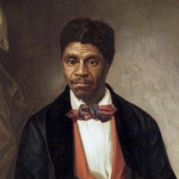 Framed oil on canvas portrait of Dred Scott by Louis Schultze, after a photograph taken by John H. Fitzgibbon in St. Louis in 1857.