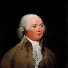 Portrait of John Adams by John Trumbull, 1793