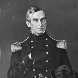 Nineteenth-century photographic portrait of Union officer Robert Anderson, commander of Fort Sumter at the outbreak of the Civil War.