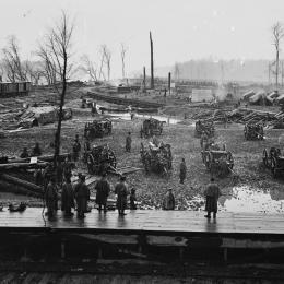 Johnsonville, Tenn. Camp of Tennessee Colored Battery