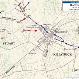 Hanover | First Phase of Fighting | June 30, 1863 (March 2020)