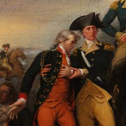 Painting of Johann Rall