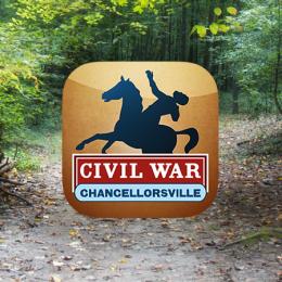 This is an image of the Chancellorsville Battle App Icon. 