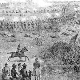 Sketch of the New Market Heights Battle