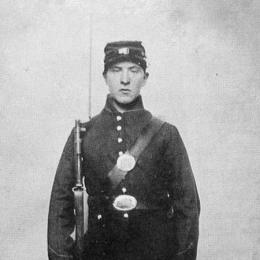 Photograph of Sarah Rosetta Wakeman disguised as a male soldier