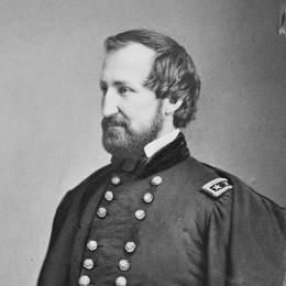Nineteenth-century photographic portrait of Union Maj. Gen. William S. Rosecrans during the Civil War.
