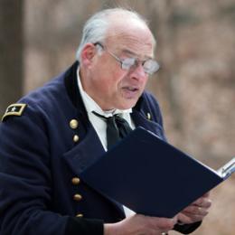 Jim Percoco at the 20th Maine Monument