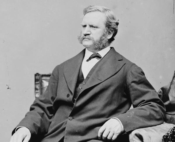 Image of George Washington Morgan in the 1870s during his term as a congressmen