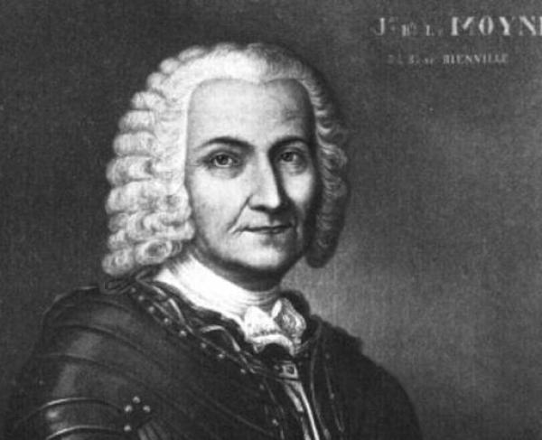 Portrait of Jean-Baptiste Le Moyne de Bienville   