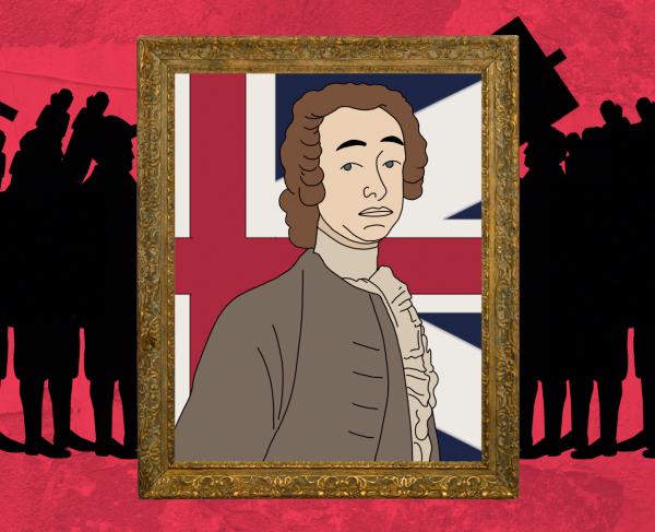 A still from Thomas Hutchinson: Governor of a Rebellious Colony