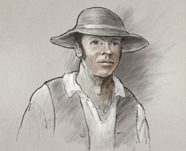 Portrait of Harry Washington