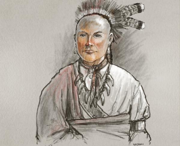 Portrait of Han Yerry Tewahangaraghkan