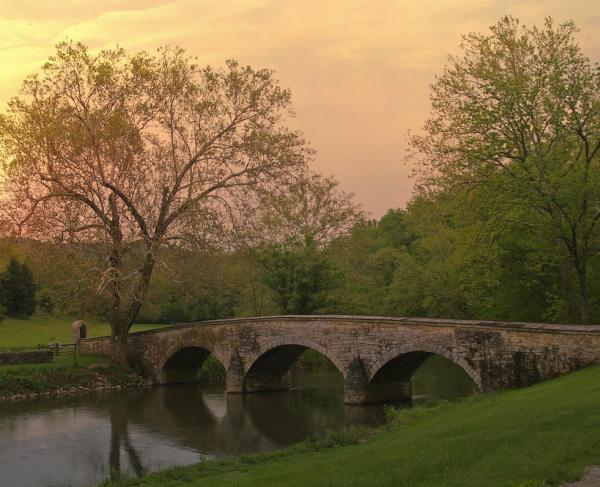 Burnside's Bridge at Antietam National Battlefield, Sharpsburg, Md.