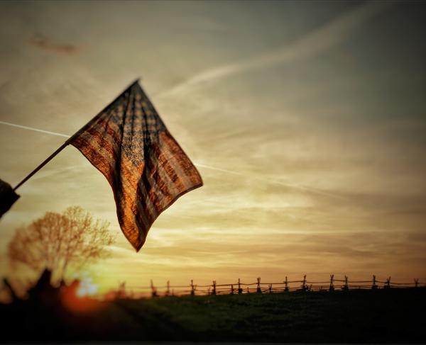 Flag at Antietam