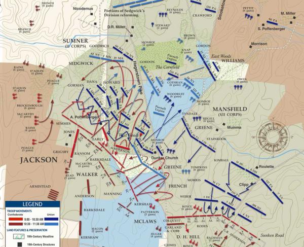 Antietam | West Woods | Sep 17, 1862 | 9:00 - 11:30 am