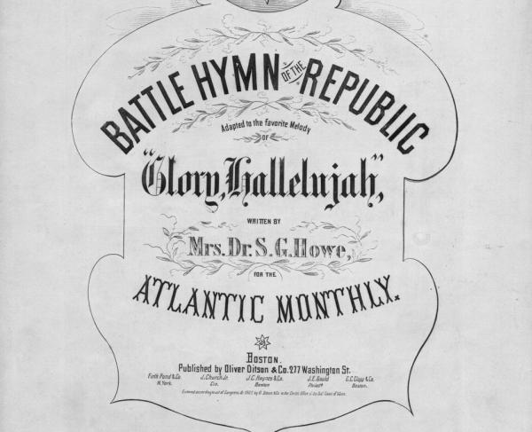 Battle Hymn of the Republic sheet music