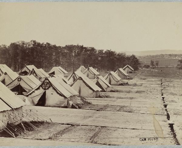 Camp Letterman at Gettysburg