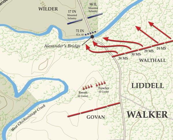 Chickamauga | Alexander Bridge | Sept 18, 1863 (June 2020)