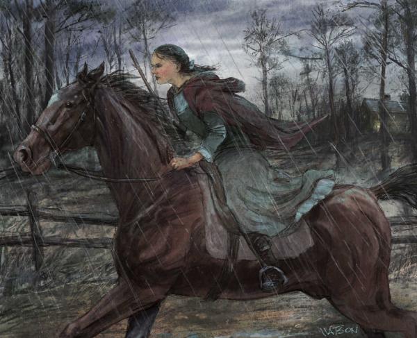 Portrait of Sybil Ludington