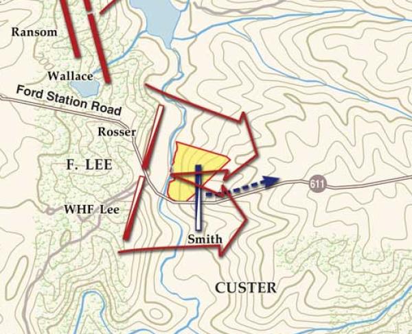 Dinwiddie Court House | First and Second Positions | Mar 31, 1865 (January 2023)