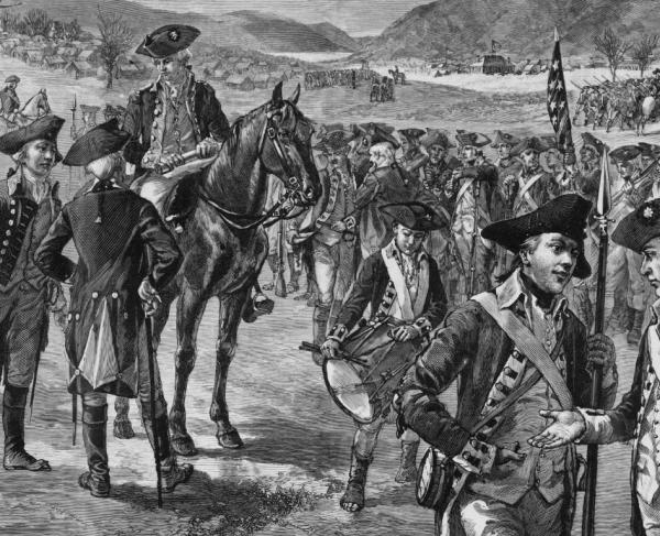 Disbanding the Continental Army, at New Windsor, New York, November 3, 1783