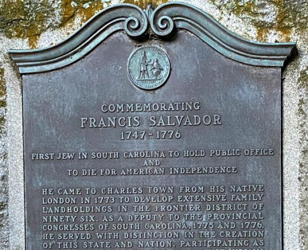 Portrait of Francis Salvador 