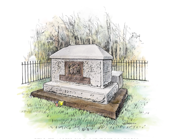 Francis Marion's Tomb Illustration