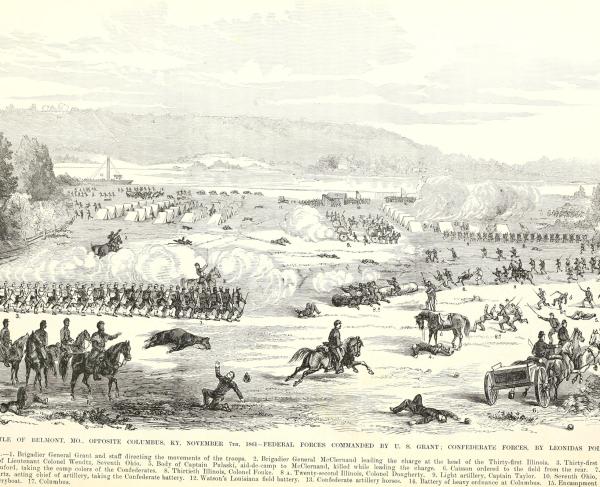 Battle of Belmont, Frank Leslie's Illustrated Newspaper