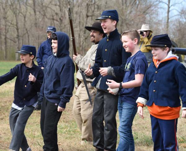 Young people participating at a Generations Event