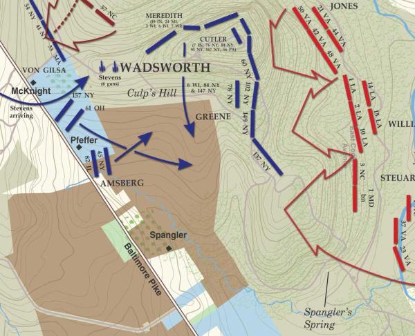Gettysburg | Culp's Hill | July 2, 1863